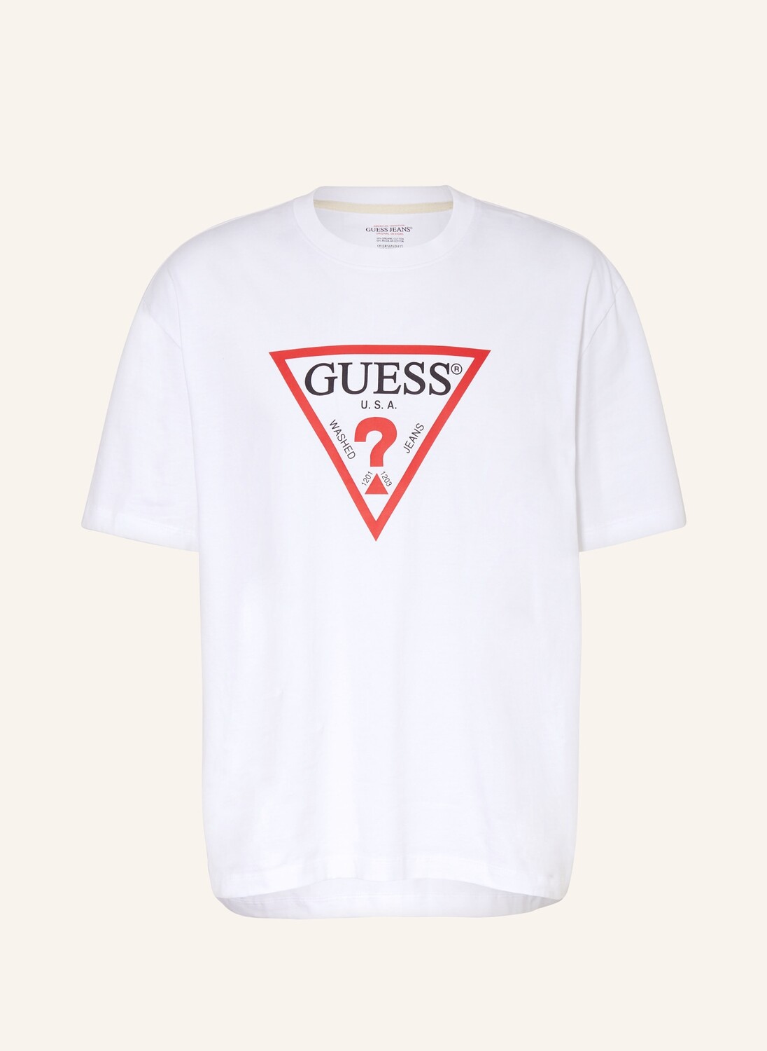 

Футболка Guess Jeans, белый