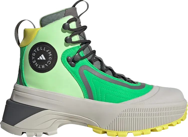 Кроссовки Stella McCartney x Wmns Terrex Hiking Boot 'Solar Lime Chalk Pearl', зеленый