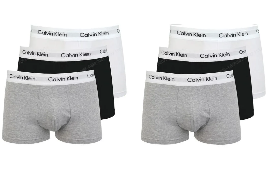 Calvin Klein Трусы боксеры хлопковые набор из 3 штук — фото 4