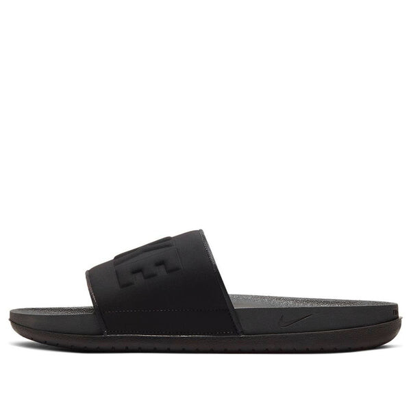 

Тапочки offcourt slide 'anthracite black' Nike, черный