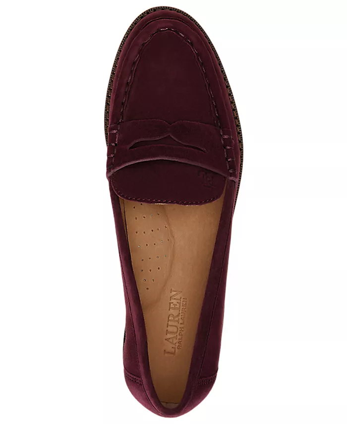 Женские туфли-лодочки Wynnie Lauren Ralph Lauren, красный — фото 4