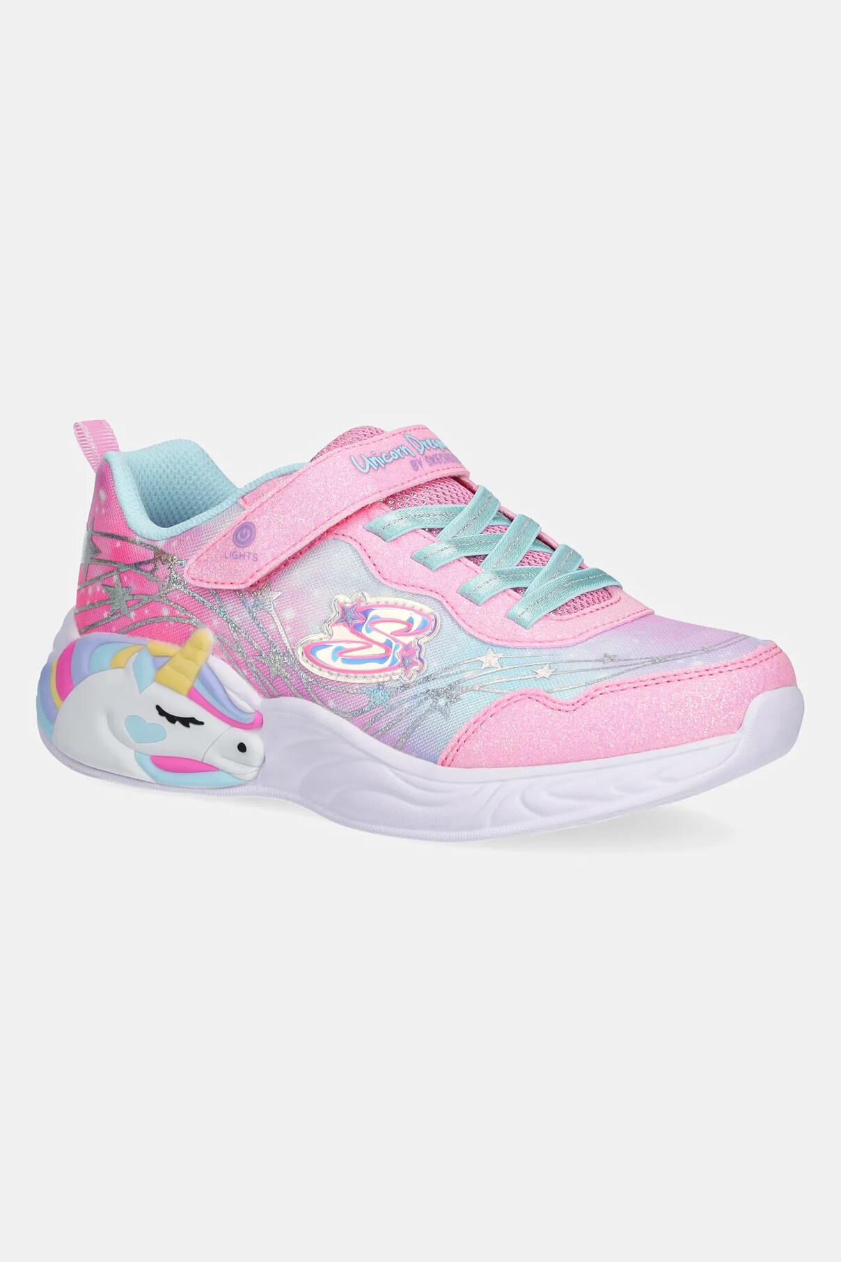 Детские кроссовки МЕЧТЫ ЕДИНОРОГА Skechers, розовый — фото 2