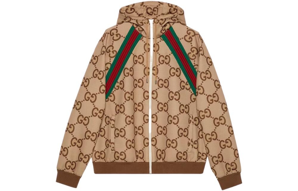 

Куртка мужская Gucci Supreme, коричневый