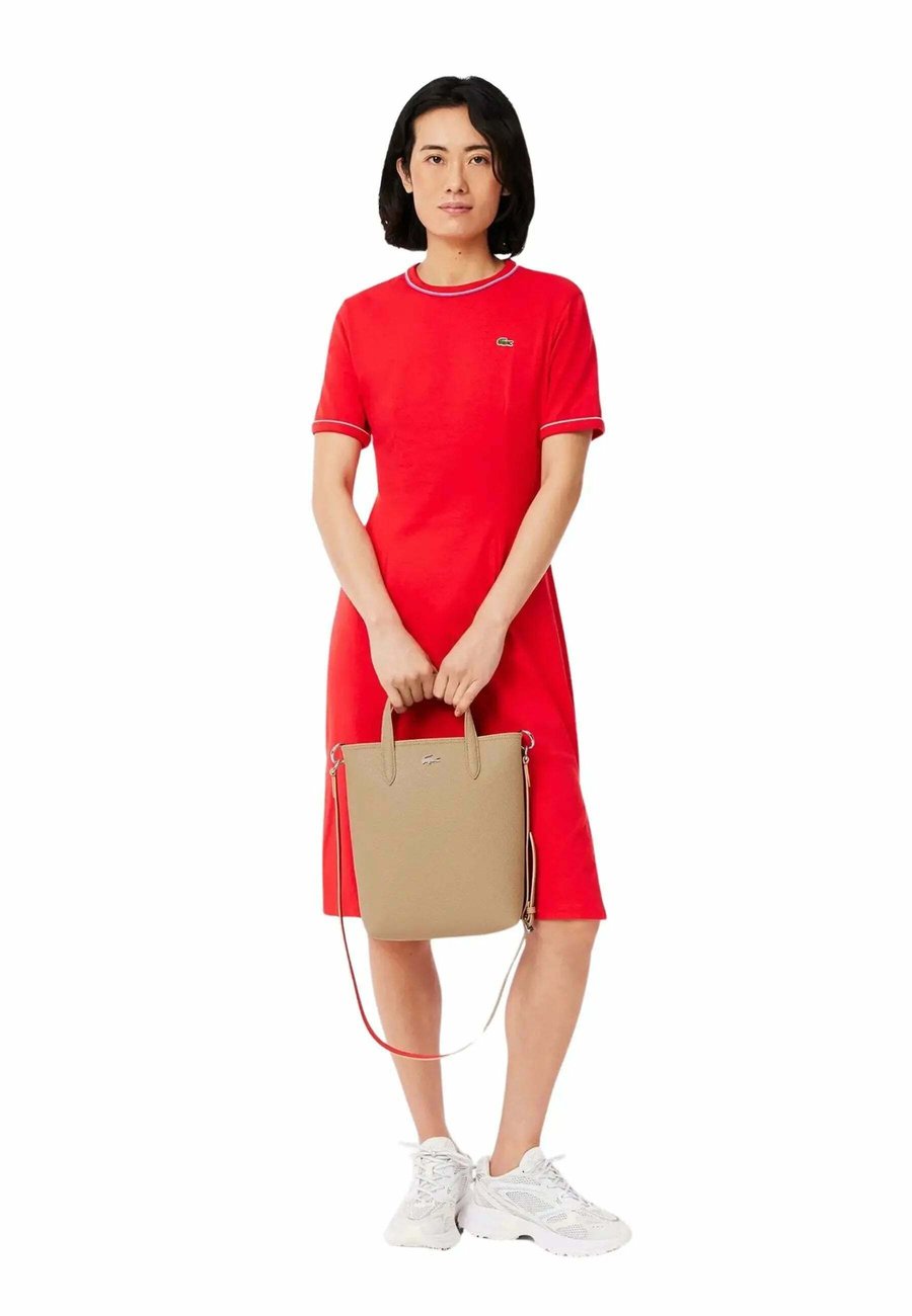 

Сумка Lacoste ANNA PETIT, Beige Viennois Grenadine/Beige