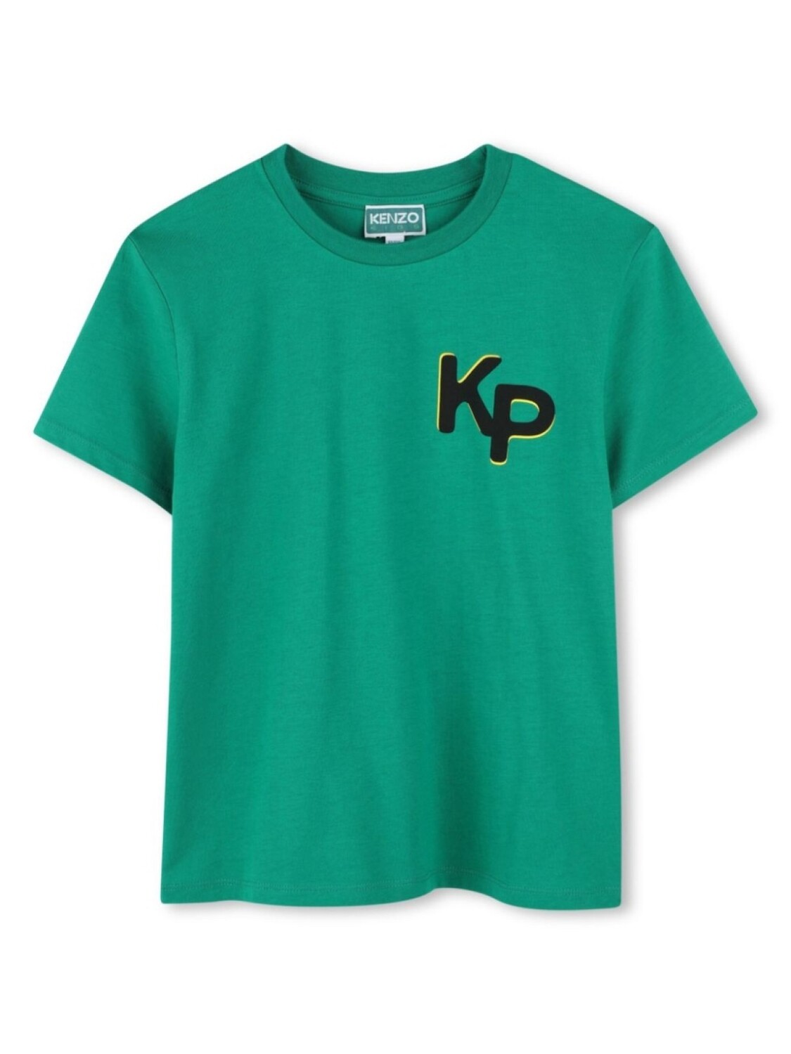 

Kenzo Kids футболка с логотипом, зеленый