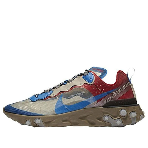 

Кроссовки undercover x react element 87 Nike, синий