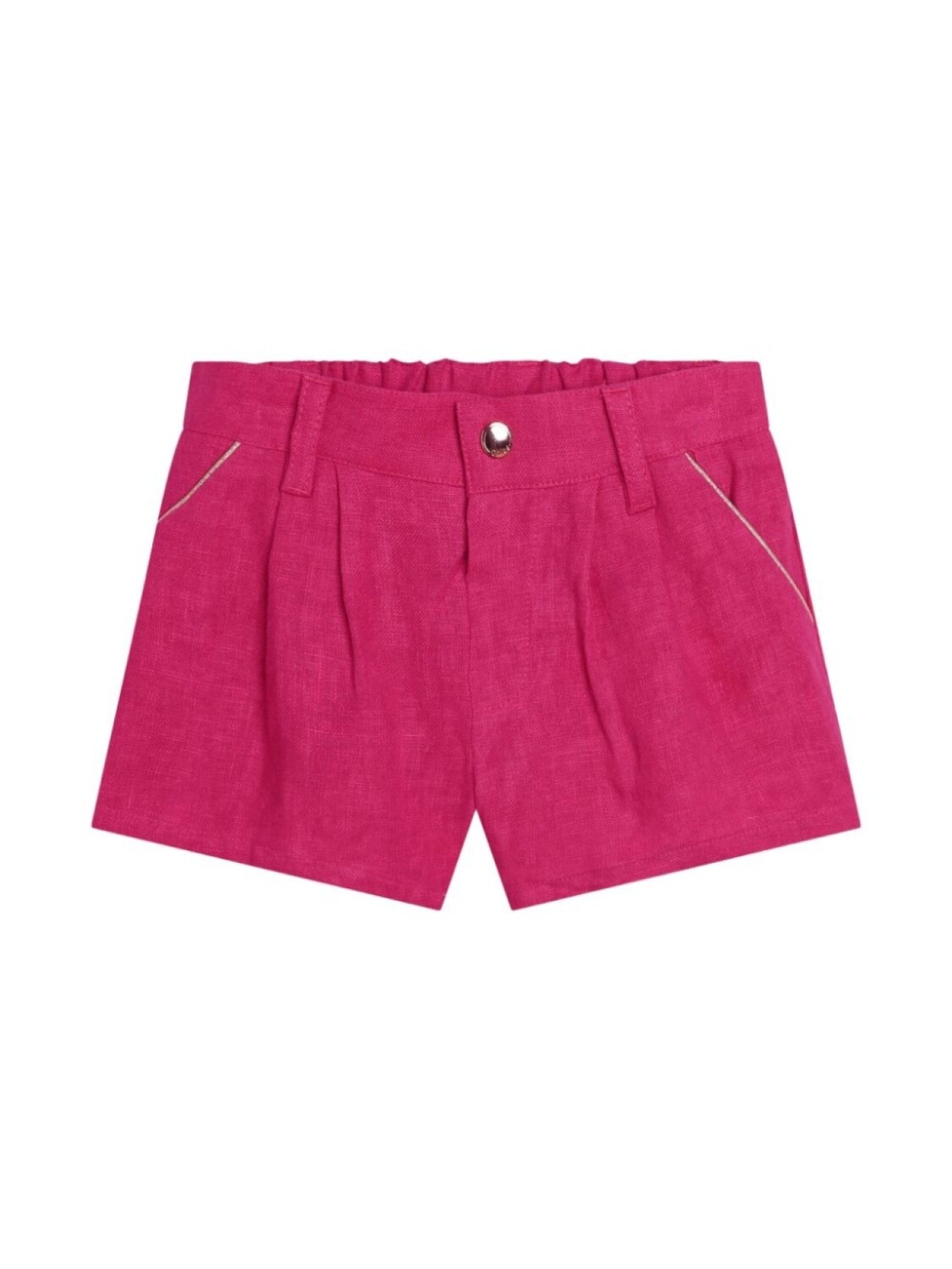 Chloé Kids комплект из органического хлопка с логотипом, розовый — фото 4