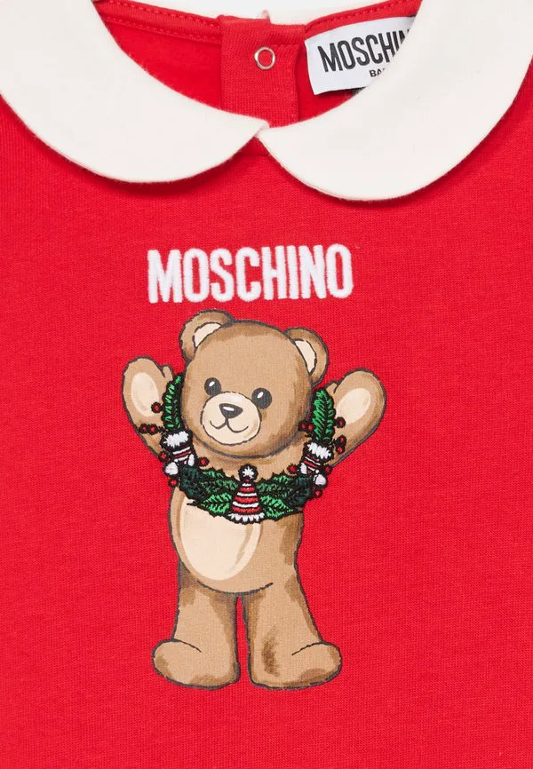 Комбинезончик для сна в подарочной коробке, унисекс. Moschino, Poppy Red — фото 3
