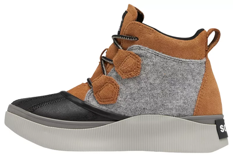 Женские ботинки Sorel Out N About IV WP на толстой подошве, коричневый/серый — фото 3