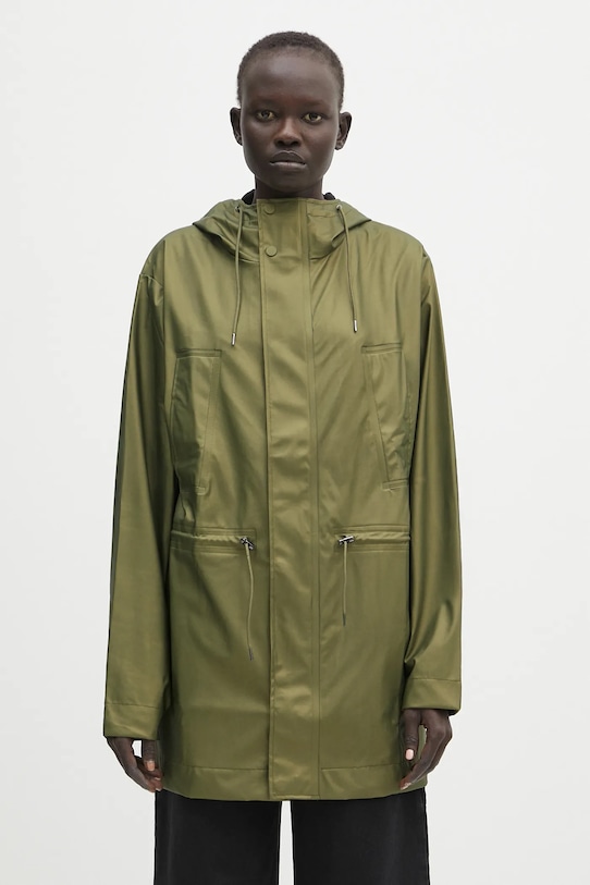

Парка Bold Long Jacket W1 Rains, зеленый