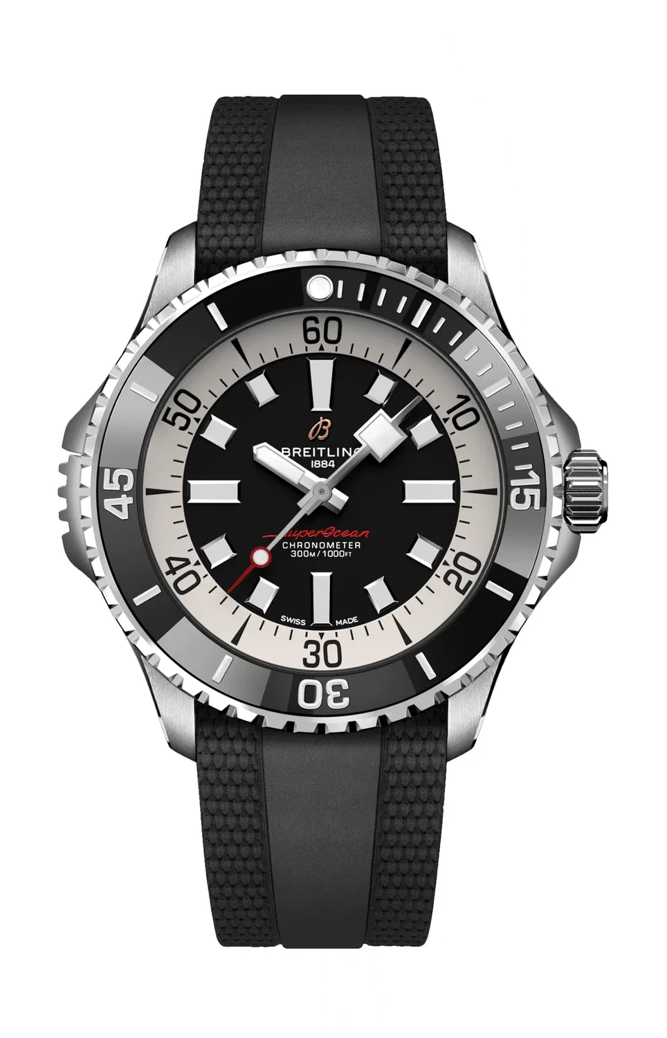 СУПЕРОУШН АВТОМАТИК 46 - A17378211B1S1 BREITLING, серебряный