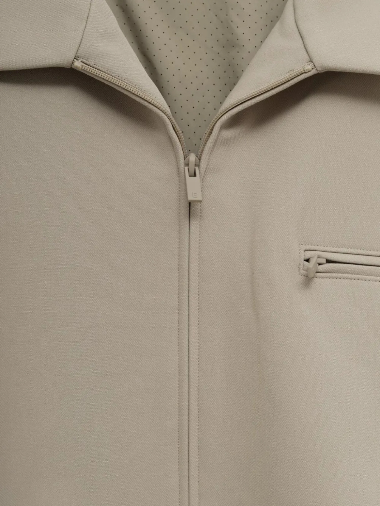 Куртка с застежкой-молнией и воротником FEAR OF GOD ESSENTIALS, серый — фото 3