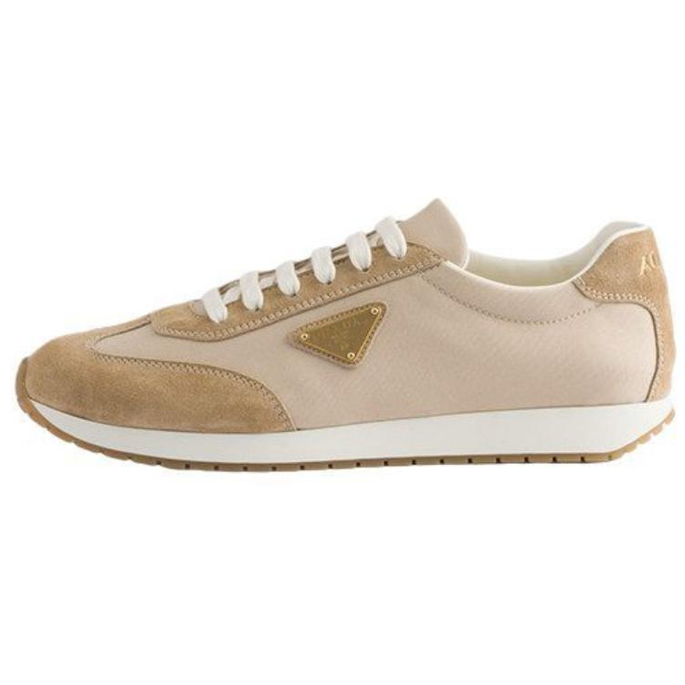 

PRADA Низкие повседневные кроссовки мужские коричневые