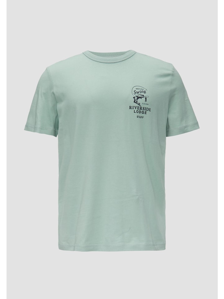 

Футболка цвета 72D2_sage green s.Oliver, Зеленый, Футболка цвета 72D2_sage green s.Oliver