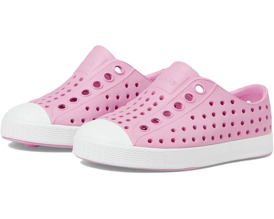 

Кроссовки Native Shoes Kids Jefferson, цвет Chillberry Pink/Shell White