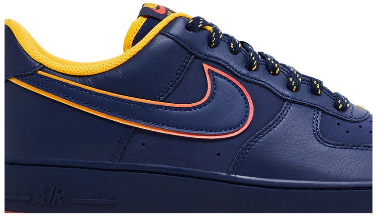 Кроссовки Nike Air Force 1 Low 'Retro Pack', синий — фото 2