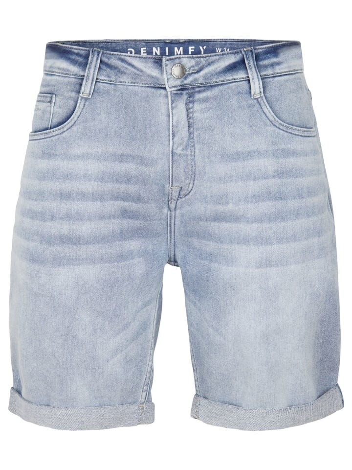 

Шорты DENIMFY Short DFAri regular/straight, синий