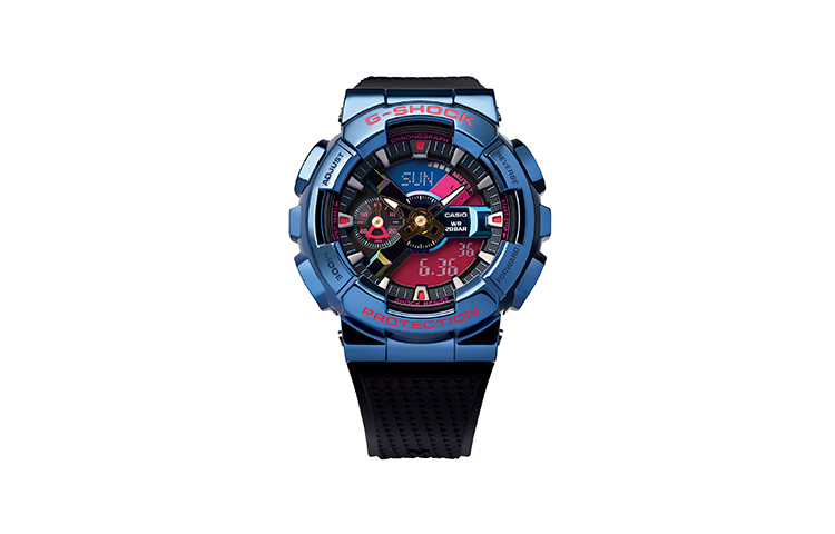 

Мужские часы CASIO Full Metal Series синие