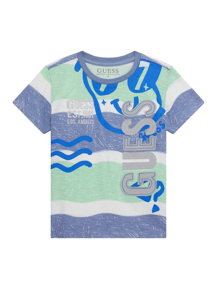 

Рубашка GUESS, цвет Blue/Smoke blue