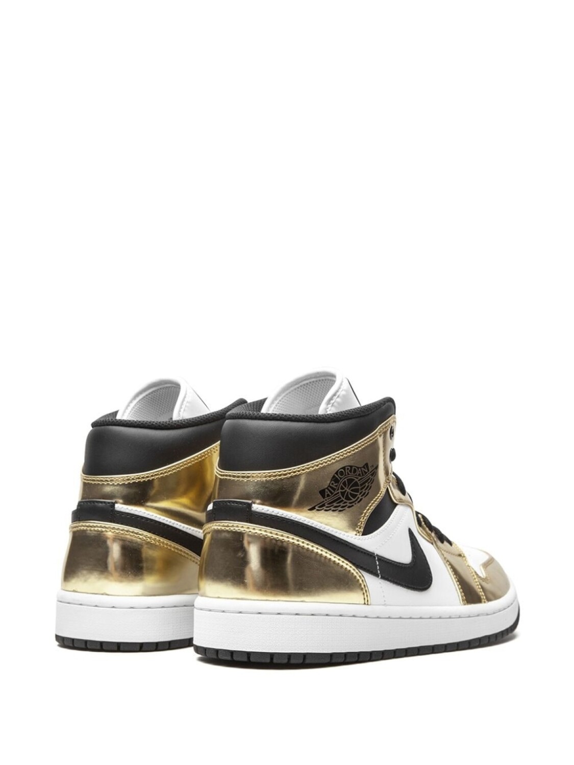 Jordan кроссовки Air Jordan 1 Mid SE Metallic Gold, золотистый — фото 2