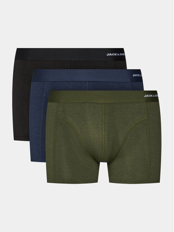 

Комплект из 3 боксеров Jack&Jones, мультиколор