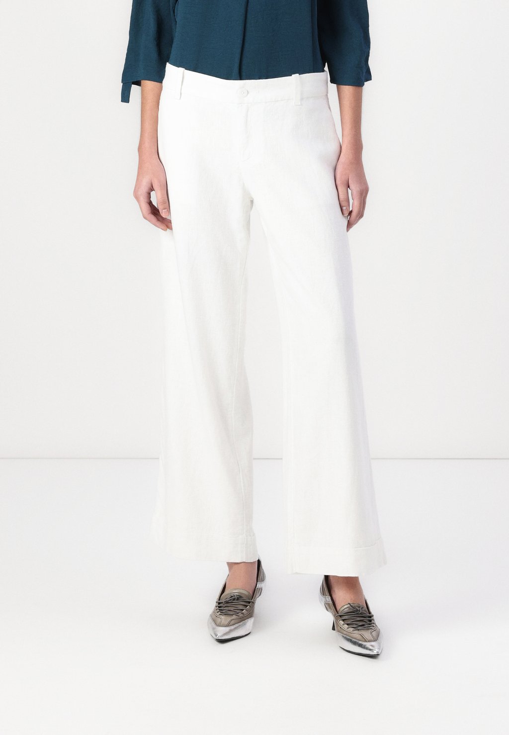 

Брюки LIVVY WIDE LEG Hollister Co., белый
