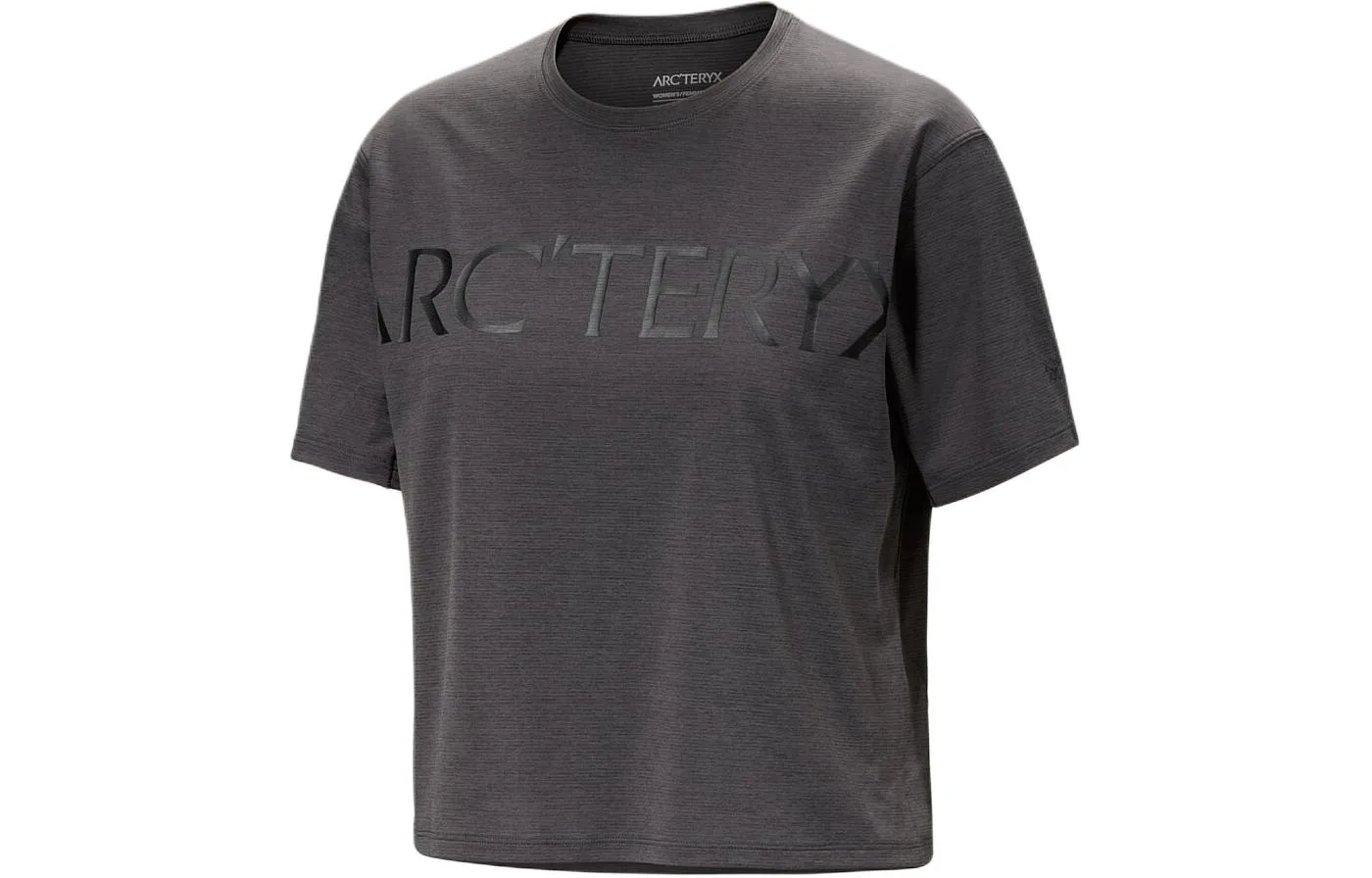 Футболка TAEMA Regular Arcteryx, Rock Frost Purple Gray/Velocity Heather — фото 4