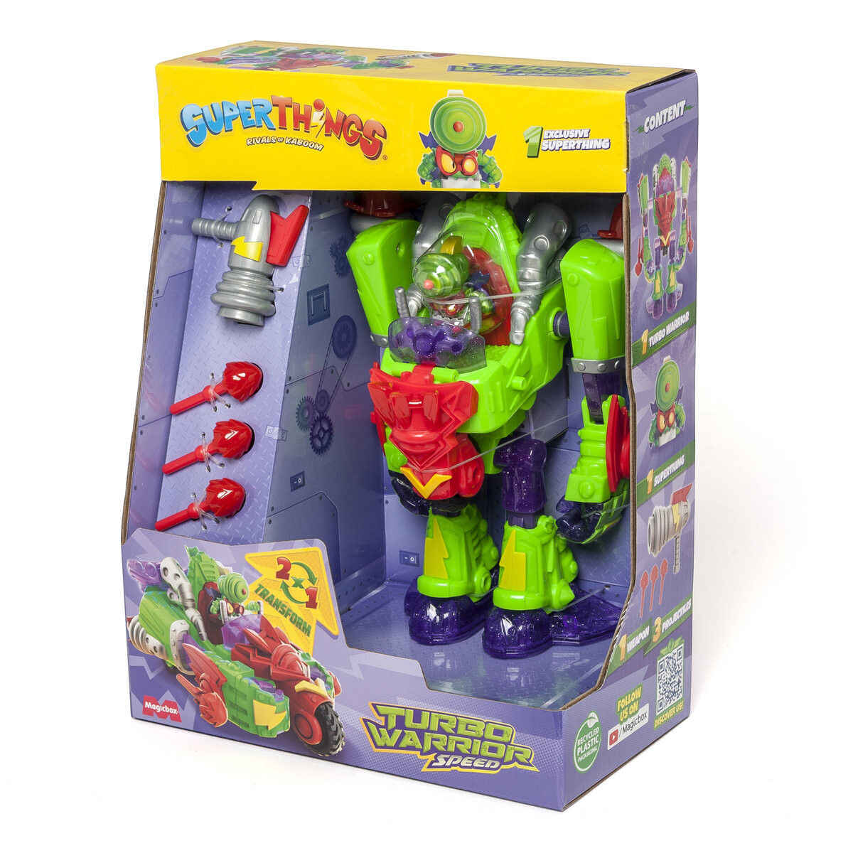 

SUPERTHINGS S — игровой набор 1x6 Turbo Warrior Speed