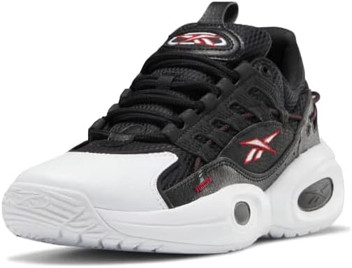 

Баскетбольные кроссовки Reebok Solution Mid для мужчин и женщин, черный/белый/красный