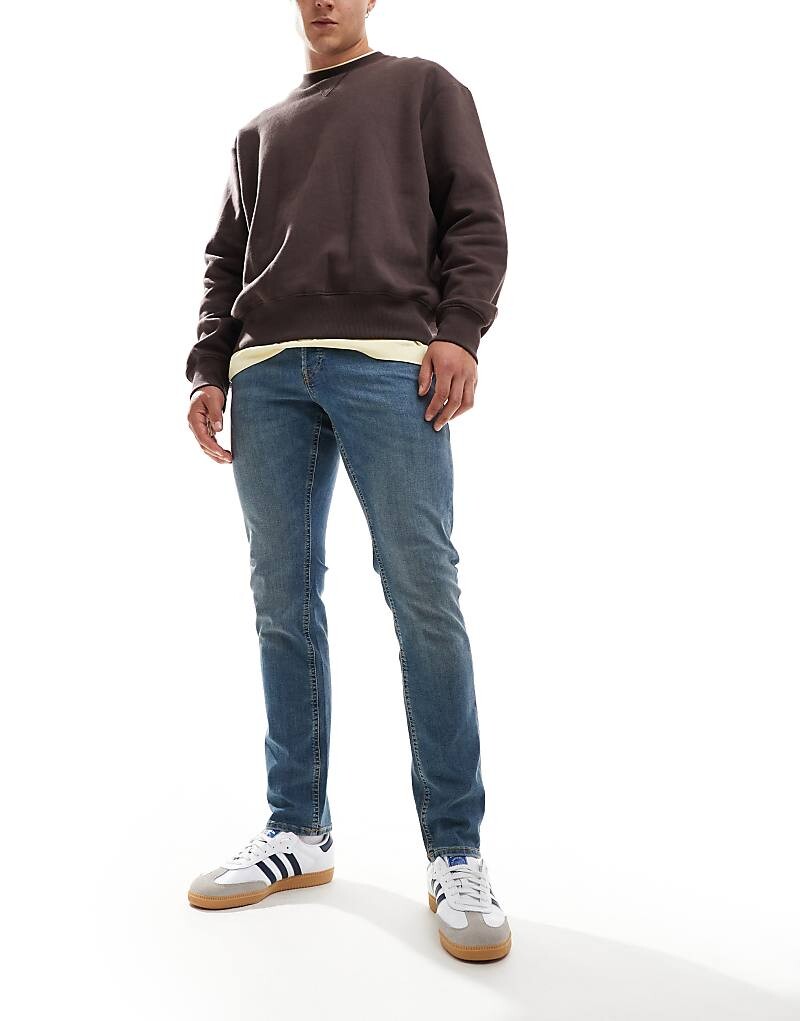 

Jack & Jones – Glen – Синие джинсы узкого кроя