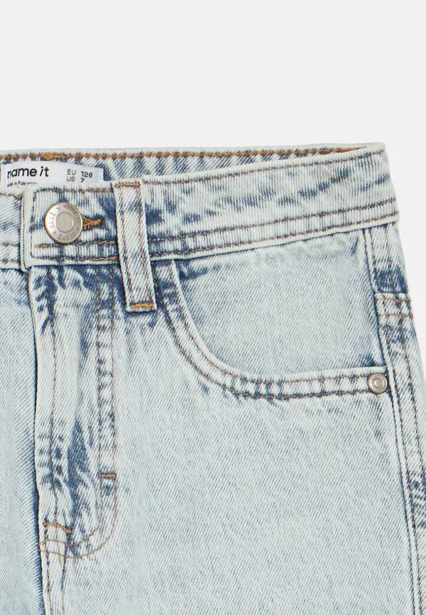 Джинсы свободного кроя nkmryan Name It, Light Blue Bleached Denim — фото 3