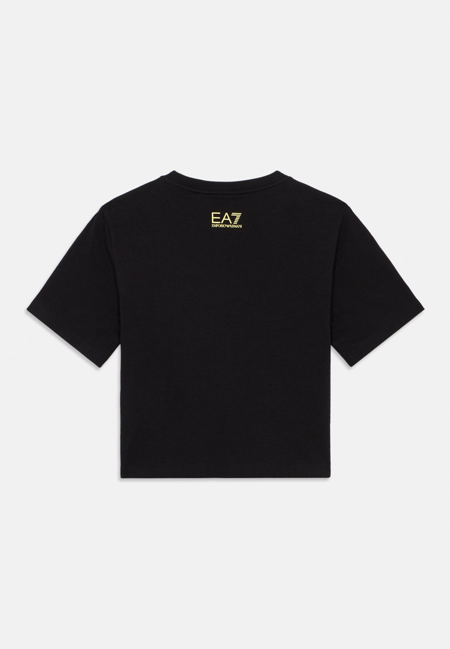 Футболка EA7 Emporio Armani Print T-shirt, Black — фото 2
