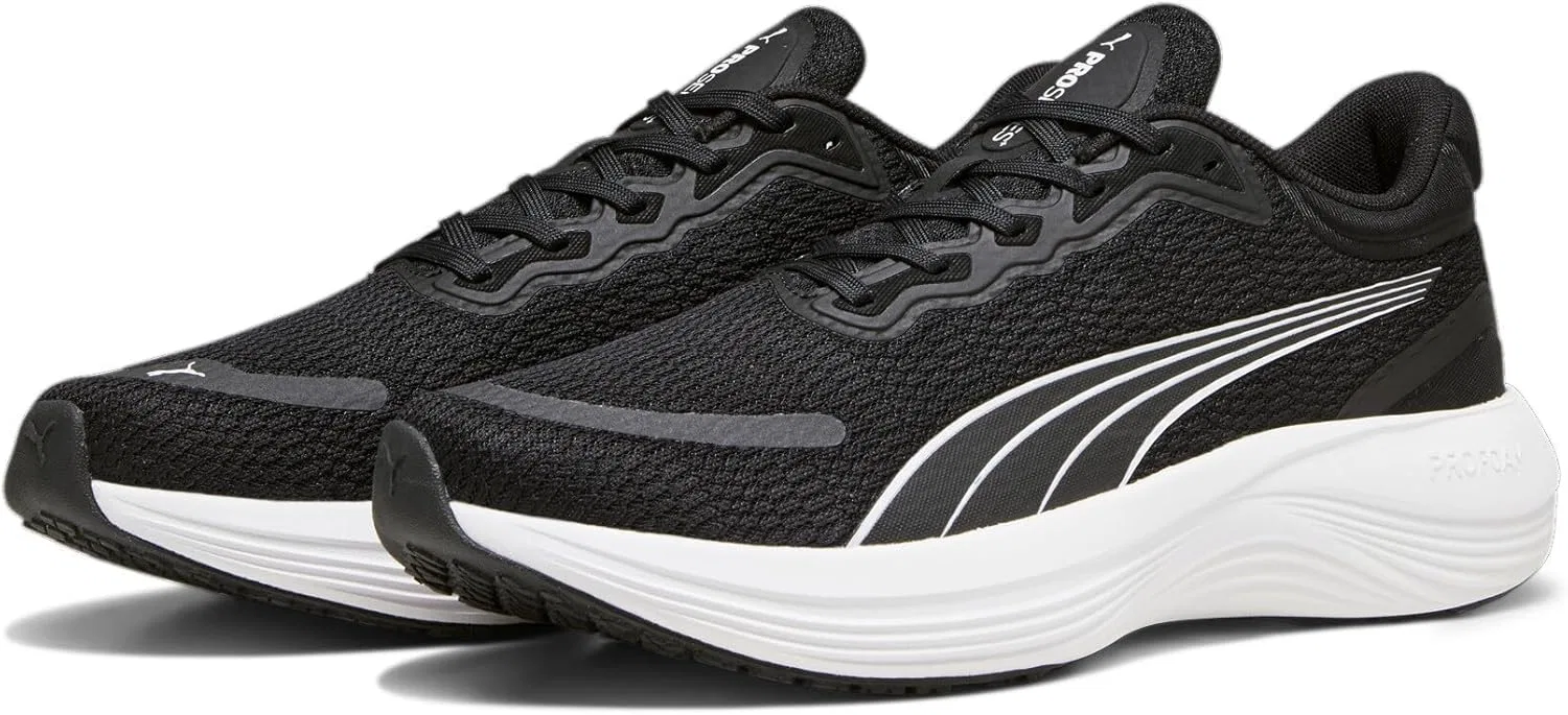Кроссовки для бега PUMA Unisex Scend Pro Street, Black White — фото 4