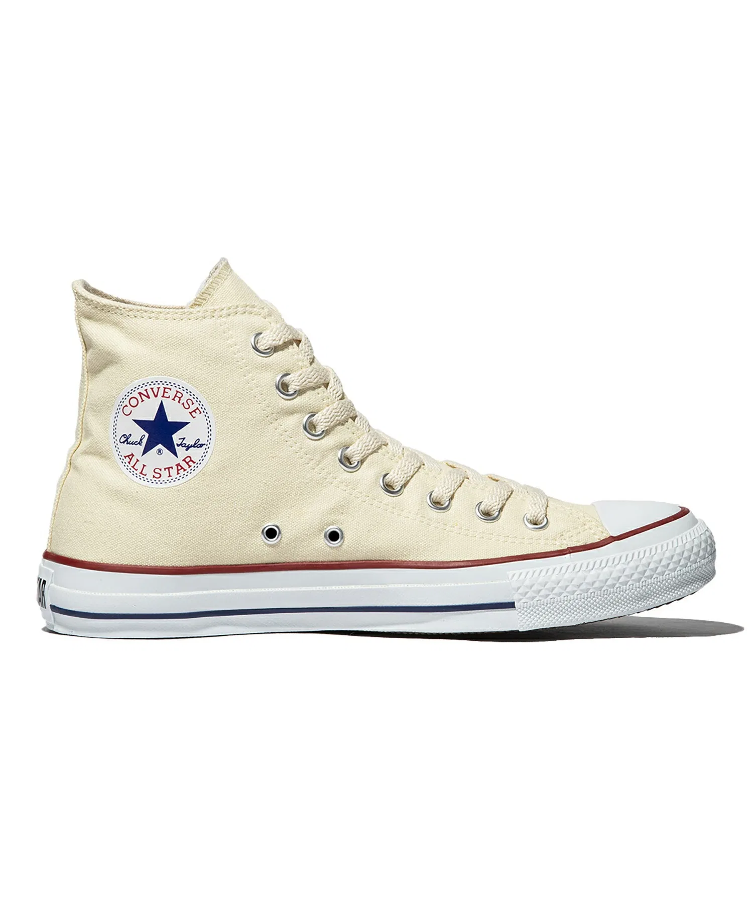 Унисекс кеды CONVERSE CANVAS ALL STAR HI кипельно-белые — фото 4