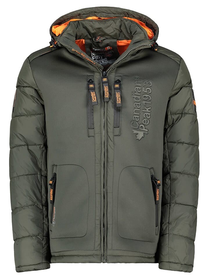 

Стеганая куртка Canadian Peak Steppjacke Beachweak, цвет Dunkelkhaki