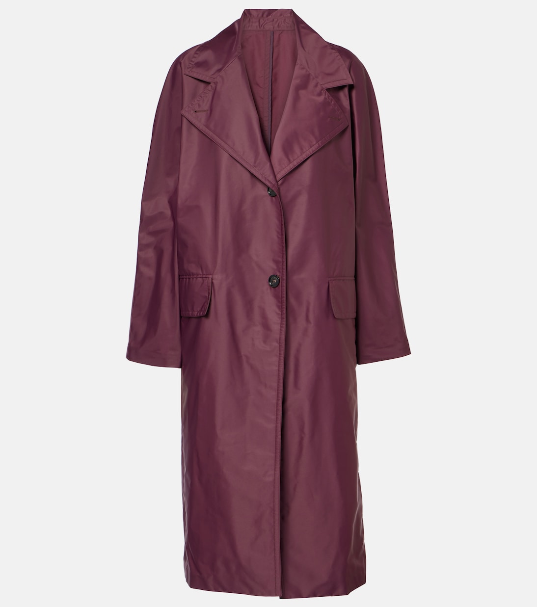 

Пальто с поясом Ferragamo, Oxblood