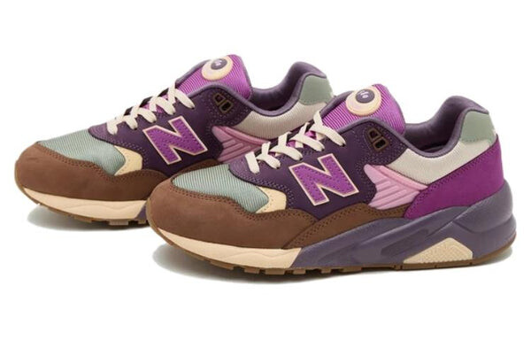 Кроссовки x size? 580 'purple plum' New Balance, фиолетовый — фото 2
