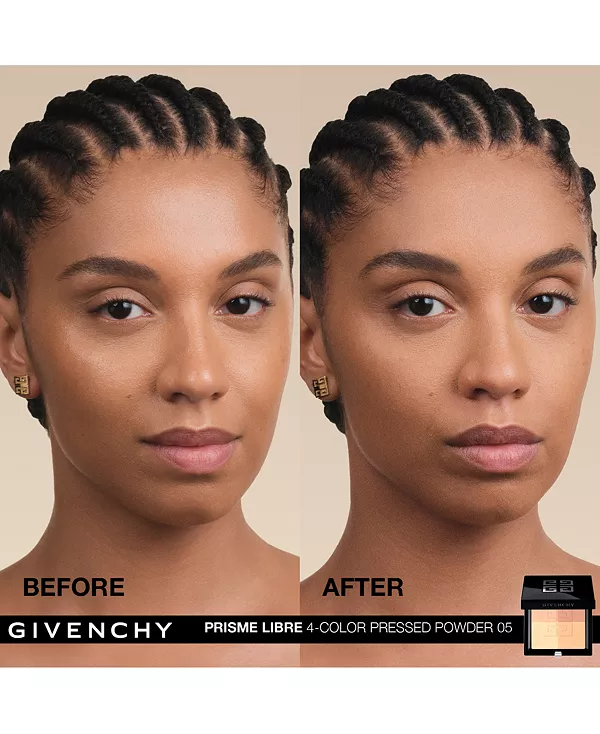 Prisme libre ультра-размывающая и корректирующая цвет компактная пудра Givenchy, 05- popeline mimosa (for medium to deep complexions) — фото 3
