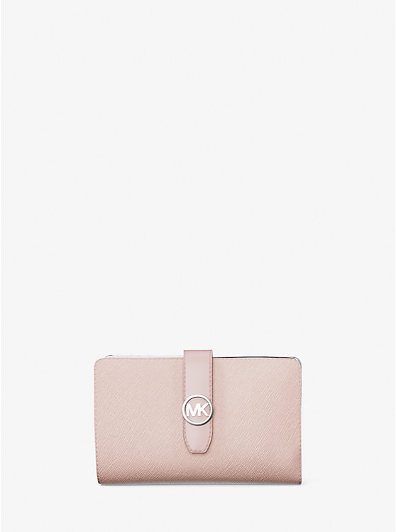 

Кошелек Greenwich среднего размера из сафьяновой кожи Michael Kors, розовый