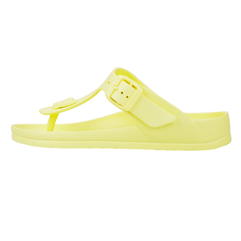 HOTMARZZ EVA нескользящие шлепанцы унисекс желтые, цвет Yellow — фото 2