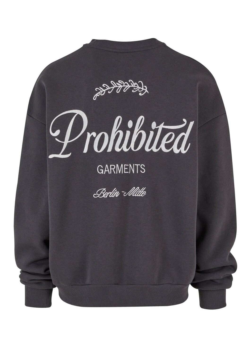

Толстовка CREW NECK PROHIBITED, серый