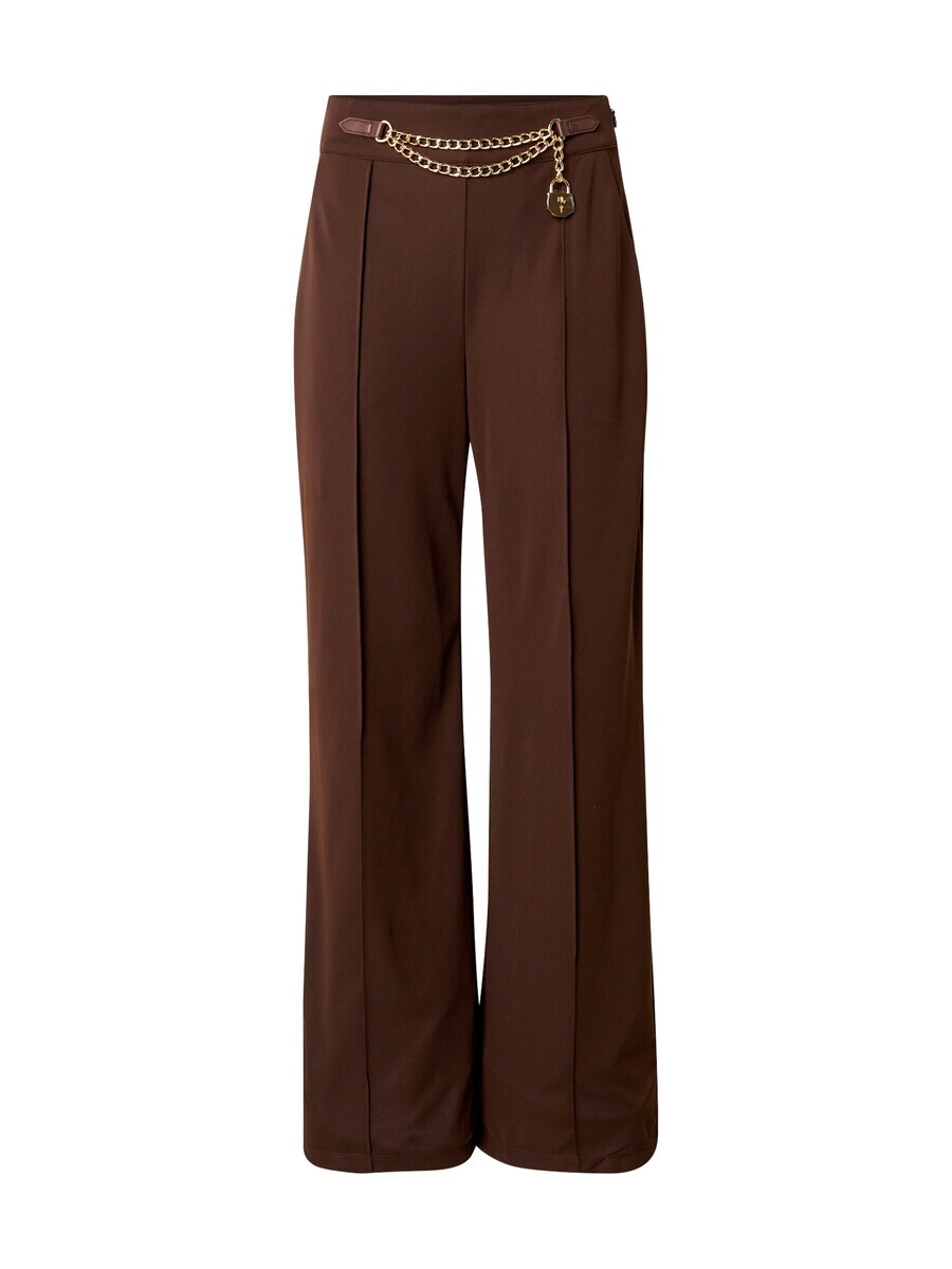 

Брюки Lauren Ralph Lauren Wide leg Pleated Pants GARLET, коричневый