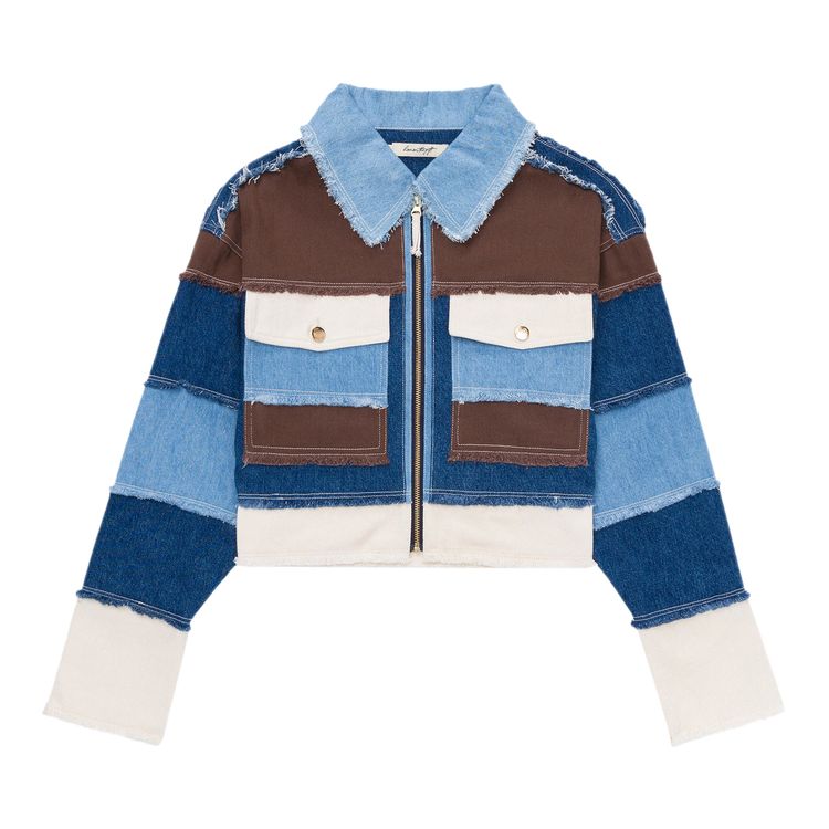 

Куртка Honor The Gift Panel Denim Jacket 'Brown', коричневый