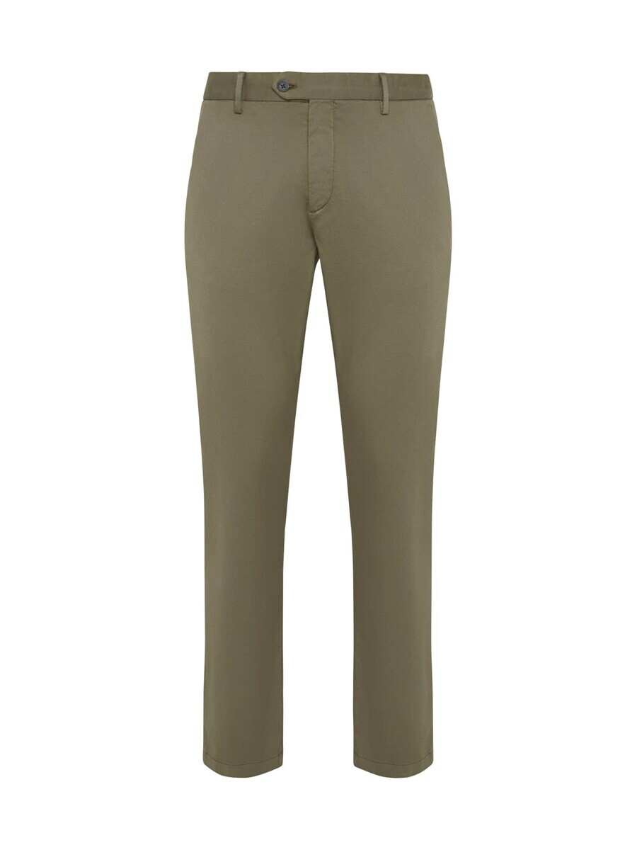 

Брюки чинос Boggi Milano Slim fit Chino Pants Panama, оливковый