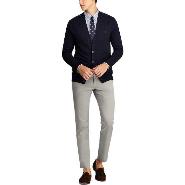 Polo Ralph Lauren Свитер FW22 мужской Marine Blue — фото 3