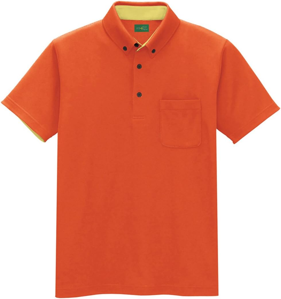 

Антистатическая футболка-поло с коротким рукавом BD, оранжевый Aitoz