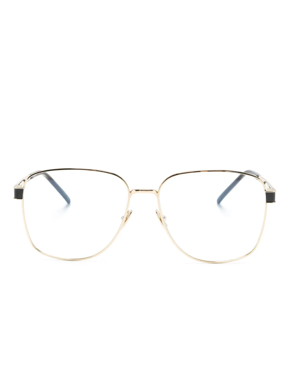 

Очки YSL в квадратной оправе Saint Laurent, золотой