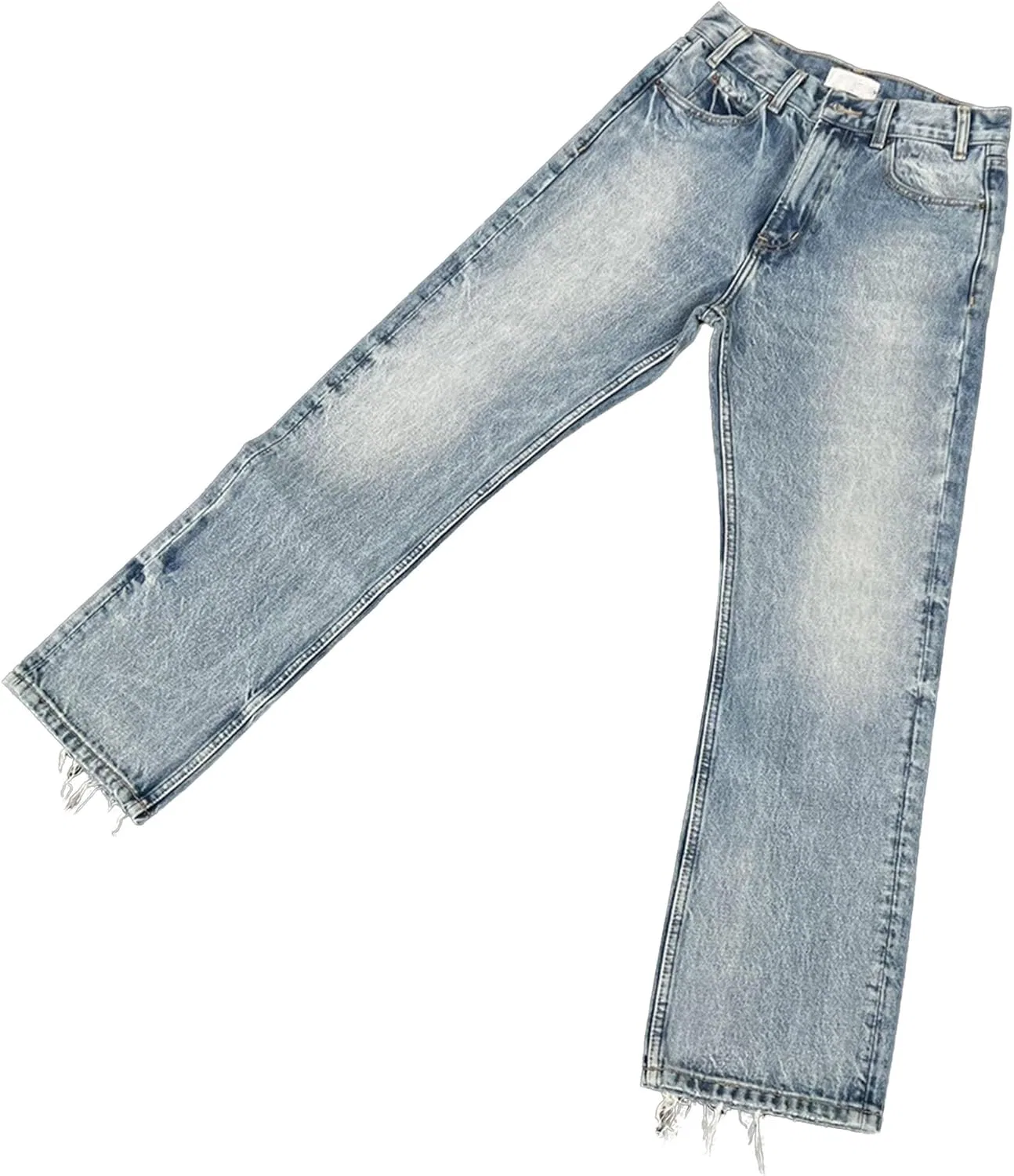 Джинсы прямые Wide Leg, Blue