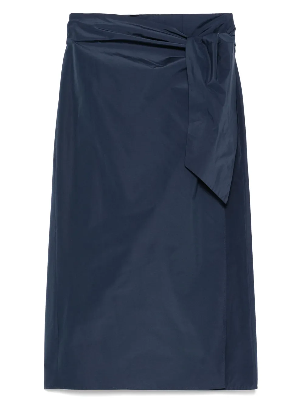 

Юбка с запахом и завязками Weekend Max Mara, синий