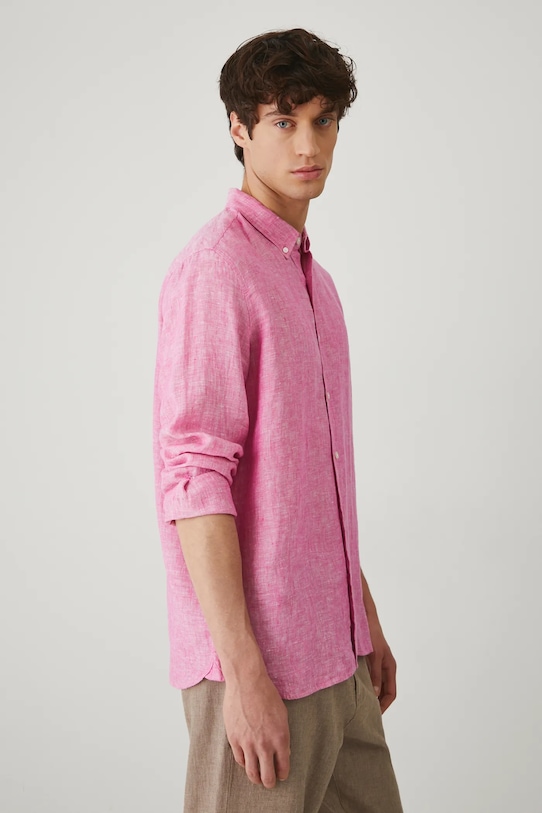 

Льняная рубашка Medicine, розовый